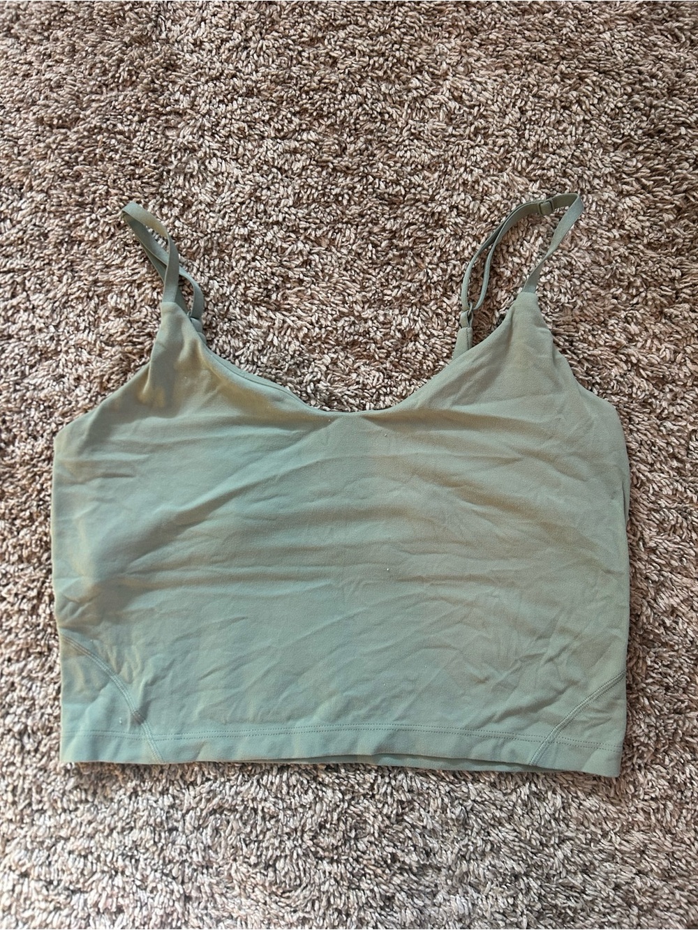 lululemon athletica Sage Green Camisole Tank